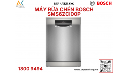 Máy rửa chén bát Bosch serie 6 SMS6ZCI00P - Model mới nhất năm 2025